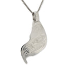 Silver Eagle Pendant by Haida artist Garner Moody