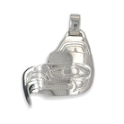 Silver Eagle Pendant by Haida artist Garner Moody