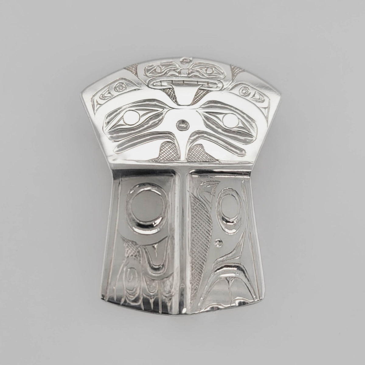 Eagle Silver Pendant by Haida artist Andrew Williams – Spirits of the ...