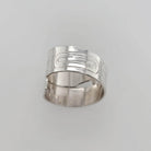 Indigenous Silver Wrap Ring by Haida artist Garner Moody