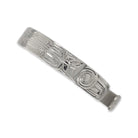 Silver Eagle and Orca Bracelet by Haida artist Garner Moody