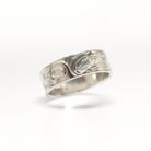 Silver Eagle Ring by Kwakwaka'wakw artist Chris Cook