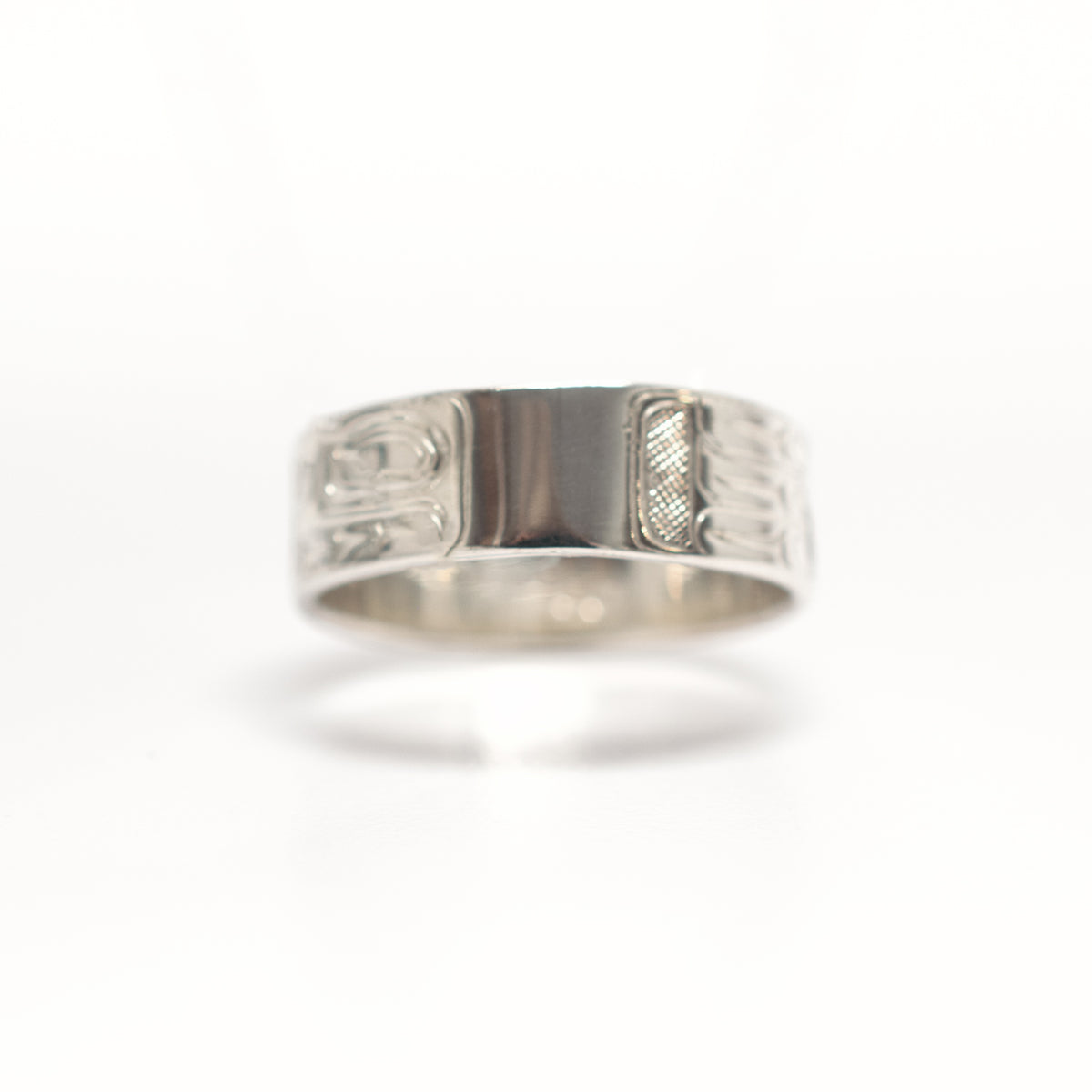 Silver Eagle Ring by Kwakwaka'wakw artist Chris Cook