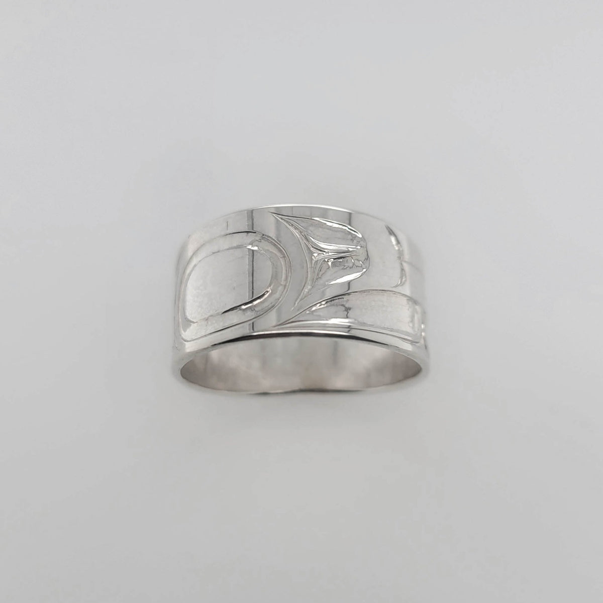 Silver Abstract Formline Ring by Haida artist Robin Rorick – Spirits of ...