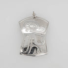 Indigenous Frog Pendant by Kwakwaka'wakw artist Chris Cook