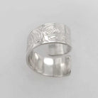 Silver Frog & Beaver Wrap Ring by Kwakwaka'wakw artist Don Wadhams