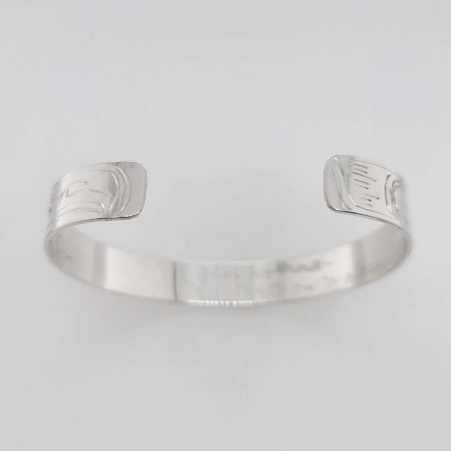 Silver Hawk Bracelet by Kwakwaka'wakw artist Don Wadhams