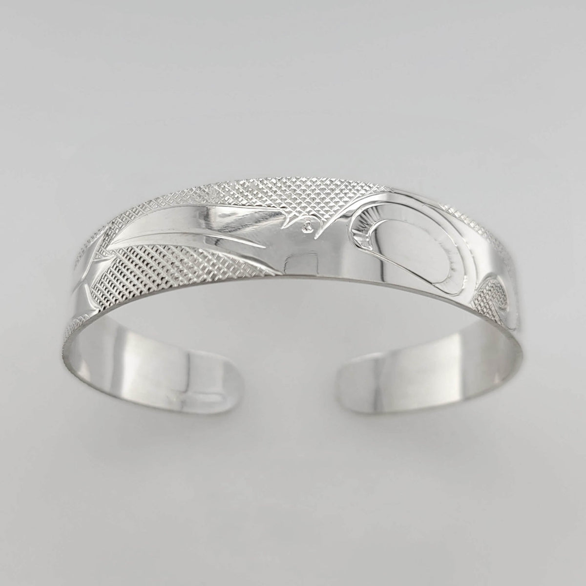 Silver Hummingbird Bracelet by Justin Rivard, Cree – Spirits of the ...
