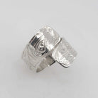 Silver Hummingbirds Wrap Ring by Kwakwaka'wakw artist Don Wadhams