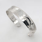 Silver Love Birds Bracelet by Cree artist Justin Rivard