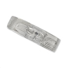 Silver Raven and Eagle Bracelet by Haida artist Garner Moody