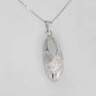 Silver Orca Pendant by Justin Rivard