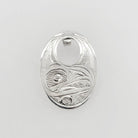 Silver Eagle Pendant by Tsimshian artist Bill Helin