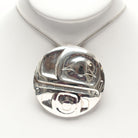 Silver Orca Pendant/Brooch by Northwest Coast artist