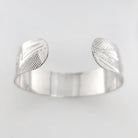 Silver Hummingbird Bracelet by Cree artist Justin Rivard