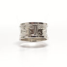 Silver Raven Steals the Light ring by Haida artist Carmen Goertzen