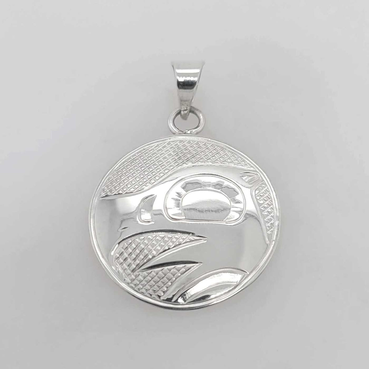 Eagle Pendant by Cree artist Justin Rivard – Spirits of the West Coast ...