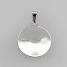 Silver Salmon Pendant by Cree artist Justin Rivard