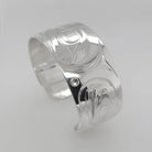 Silver Thunderbird Bracelet by Haida artist Robin Rorick