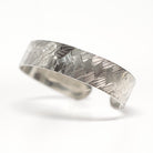 Silver Hummindbird Bracelet by Coast Salish artist Jody Sparrow