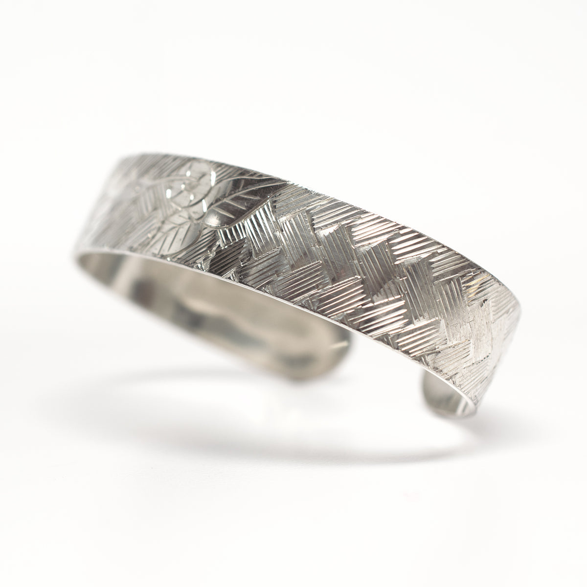 Silver Hummindbird Bracelet by Coast Salish artist Jody Sparrow
