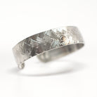 Silver Hummindbird Bracelet by Coast Salish artist Jody Sparrow