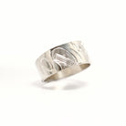 Silver Eagle Ring by Coast Salish artist Jody Sparrow