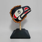 Small Raven Mask by Kwakwaka'wakw carver Gilbert Dawson