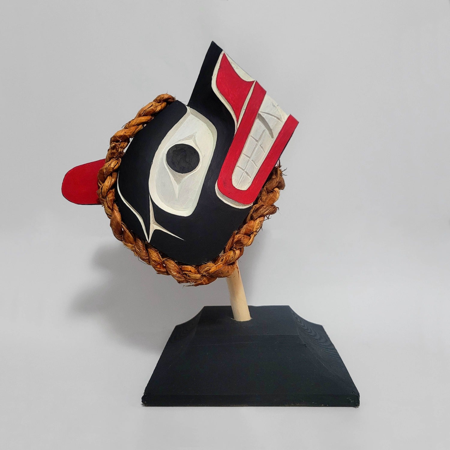 Small Wolf Mask by Kwakwaka'wakw carver Gilbert Dawson