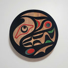 Sandblasted Wolf Panel by Kwakwaka'wakw artist Trevor Hunt