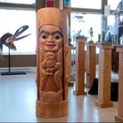 Spirit of Nation Totem Pole by Coast Salish artist Richard Krentz