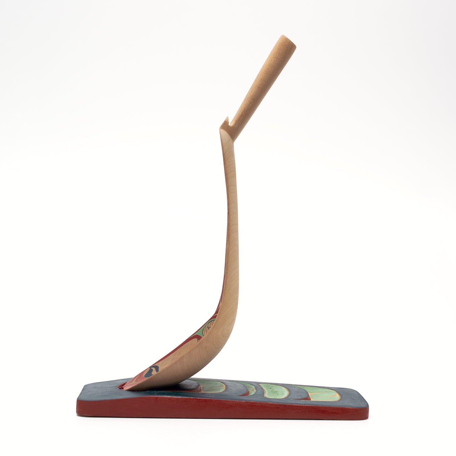 Indigenous Wooden Spoon by Tsimshian artist Terry Starr