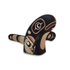 Spyhop Orca sculpture by Kwakwaka'wakw artist Rod Smith