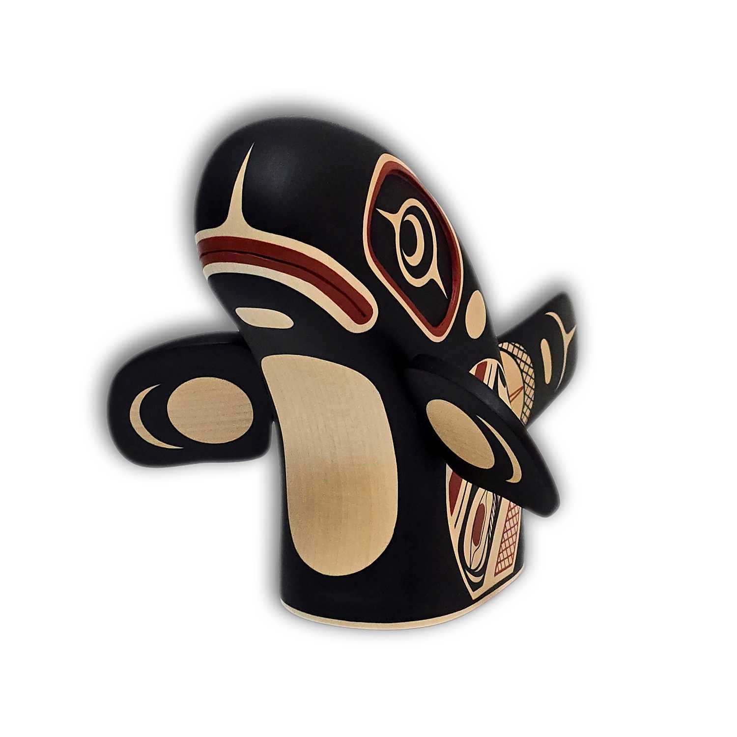 Spyhop Orca by Kwakwaka'wakw artist Rod Smith