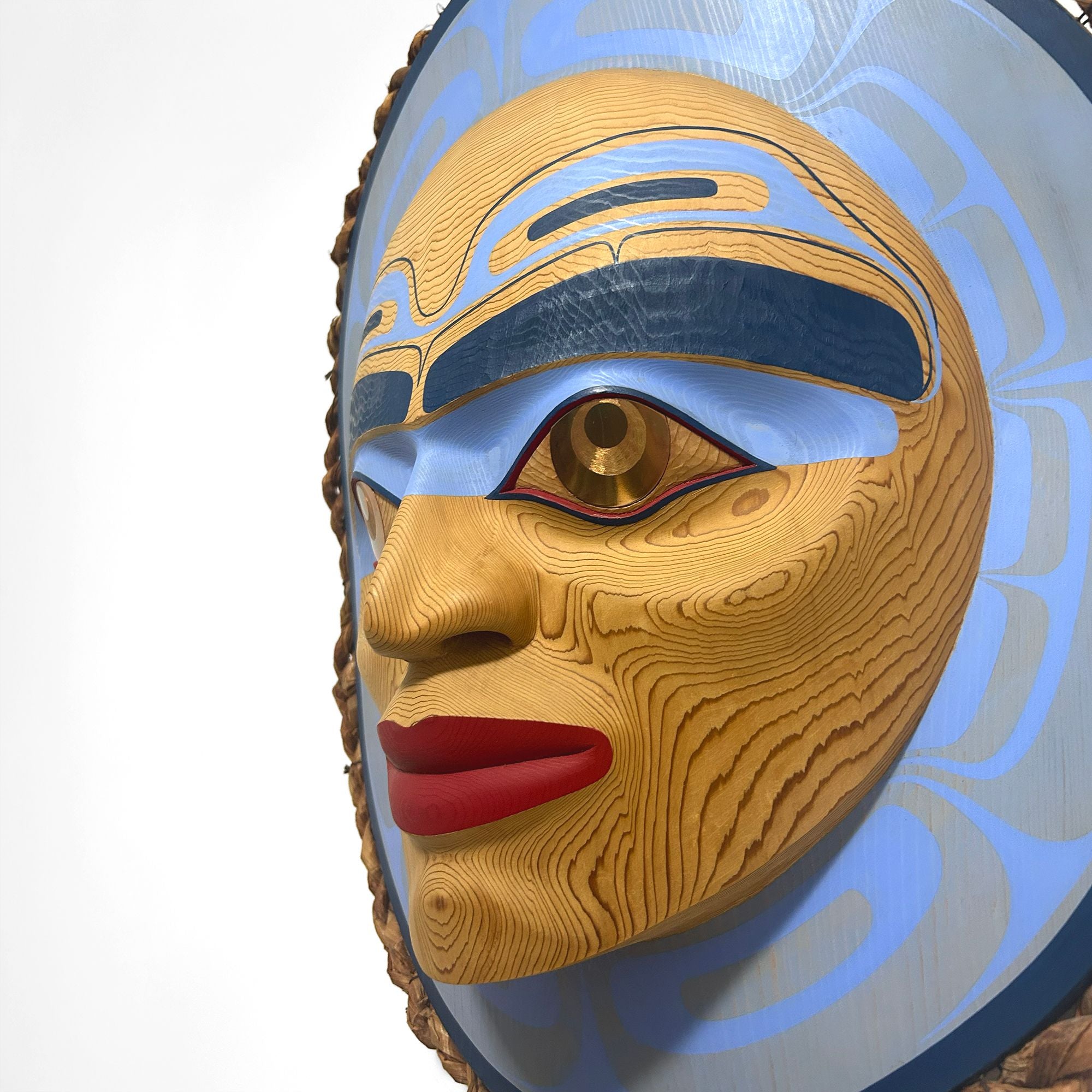 Moon Mask by Kwakwaka'wakw and Squamish carver Klatle-Bhi