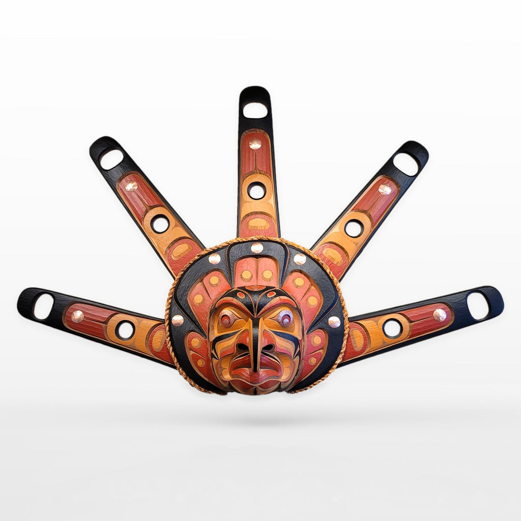 First Nations Sun Mask - Forest Gems Gallery