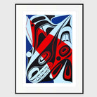 Killer Whale Print by Haida artist Lyle Campbell