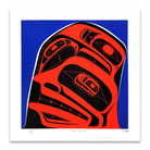 Three Finned Killer Whale Native Print by Haida artist Reg Davidson