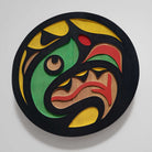 Sandblasted Thunderbird Panel by Kwakwaka'wakw artist Trevor Hunt