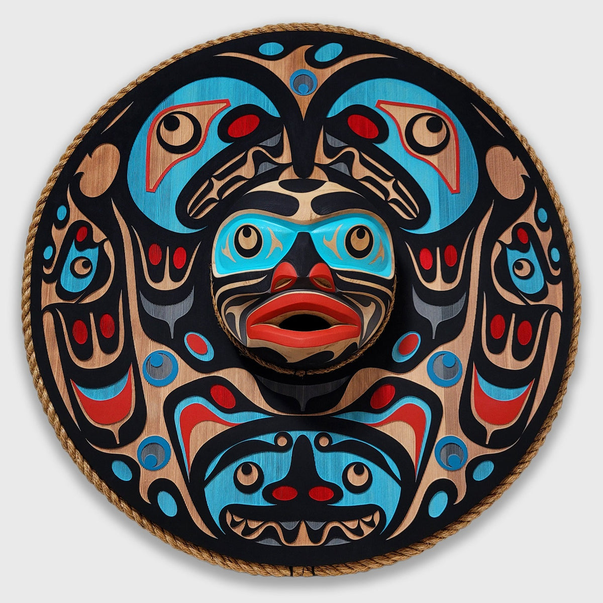 T'łalis Mask by Trevor Hunt, Kwakiutl – Spirits of the West Coast Art