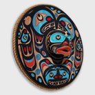 T'lalis, Killer Whale Moon Mask by Kwakiutl carver Trevor Hunt