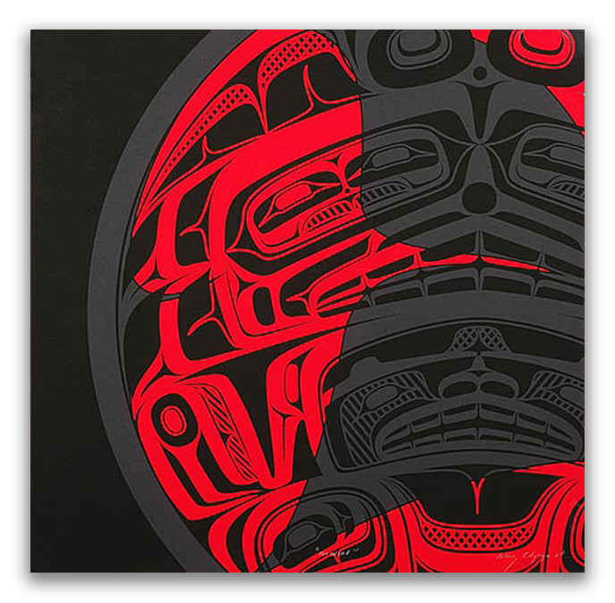 Toothtah Limited Edition Print by Tahltan artist Alano Edzerza