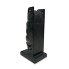 Argillite Totem of Figures and Faces by Haida artist Chris Russ