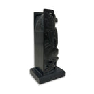 Argillite Totem of Figures and Faces by Haida artist Chris Russ