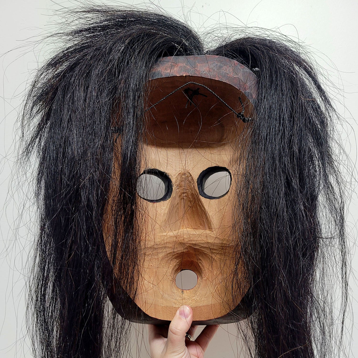 Wild Woman of the Woods Mask by Kwakwaka'wakw carver Erich Glendale