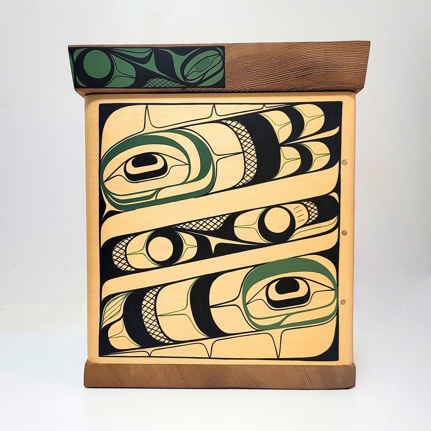 Undersea Garden Bentwood Box by Kwakwaka'wakw artist Rod Smith