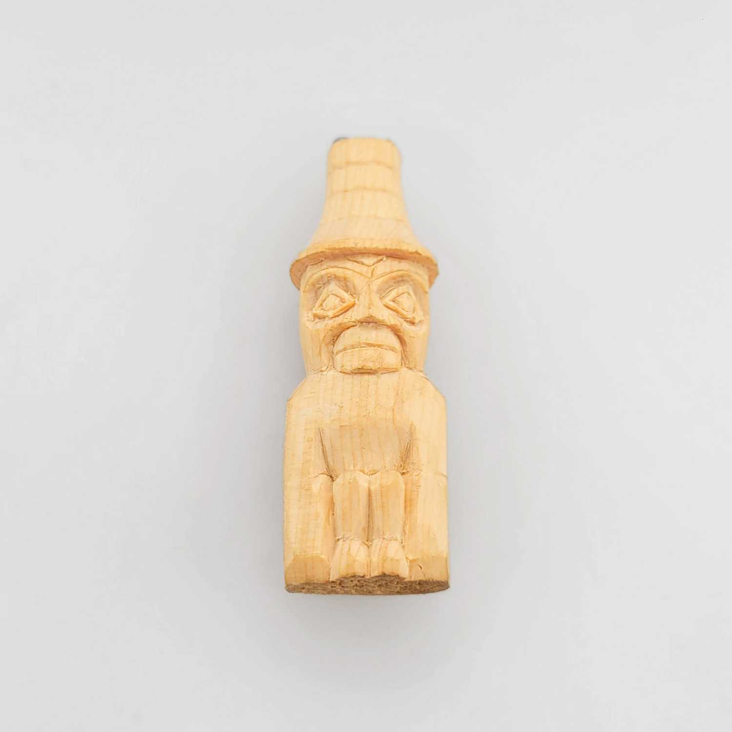 Cedar Watchman Pendant by Haida artist Leon Ridley