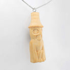 Cedar Watchman Pendant by Haida artist Leon Ridley