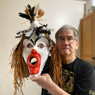 Drowned Man Mask by Kwakwaka'wakw artist Wayne Alfred