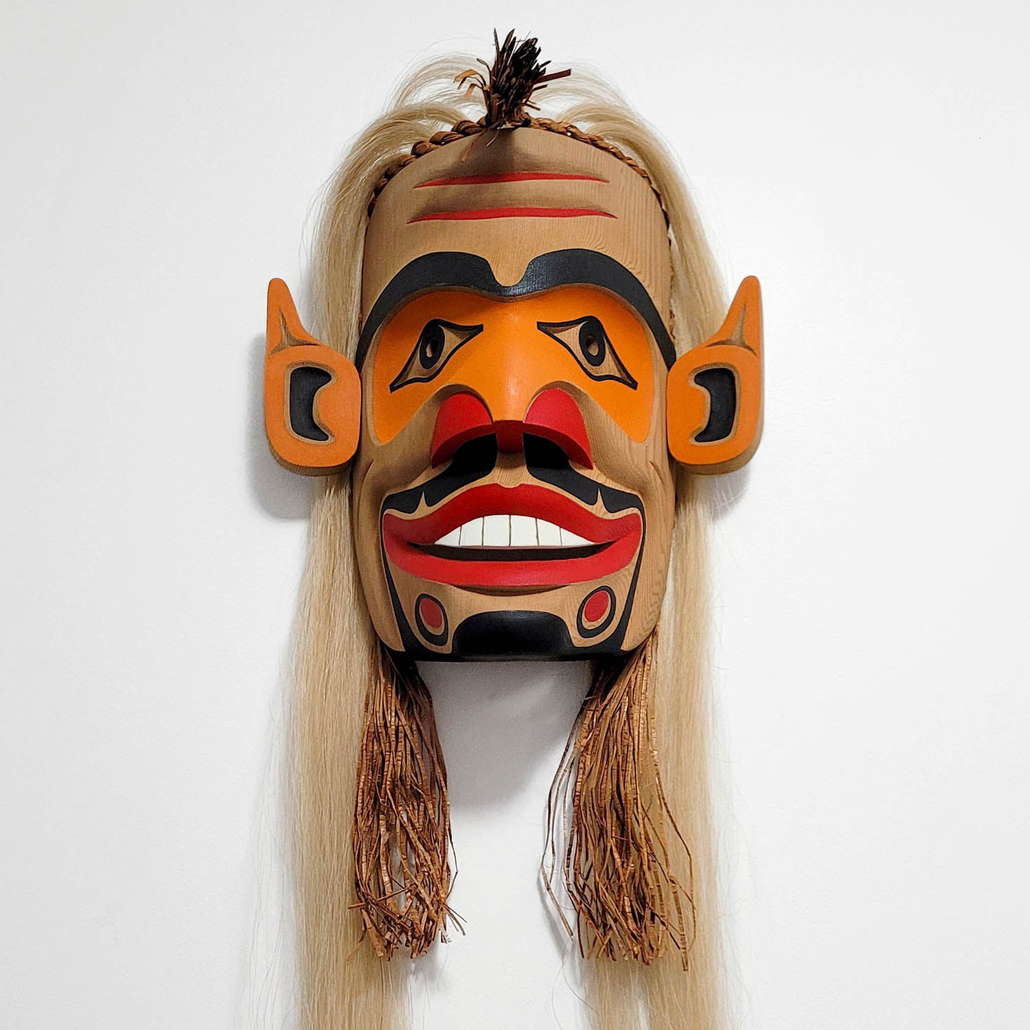 Wild Man of the Woods Mask by Nuu-chah-nulth artist Wilson "Buddy" George